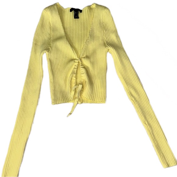 Forever 21 Long Sleeve Crop Top - Picture 7 of 7